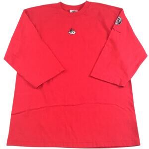 Christmas Blend Hot Coffee Cup T-Shirt Red Size Medium